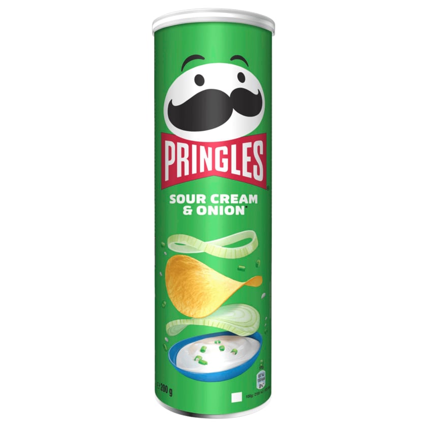 Pringles Sour Cream & Onion Chips 200g